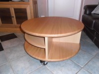 Table de salon ronde